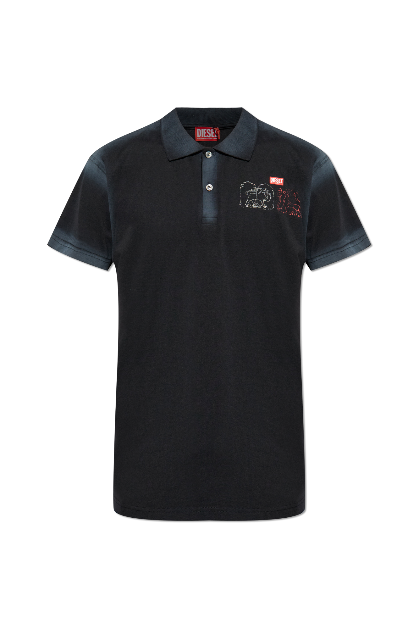 トップス ACUSA BLACUL Polo Shirt FOX HEAD PATCH CLASSIC POLO | Maison Kitsuné